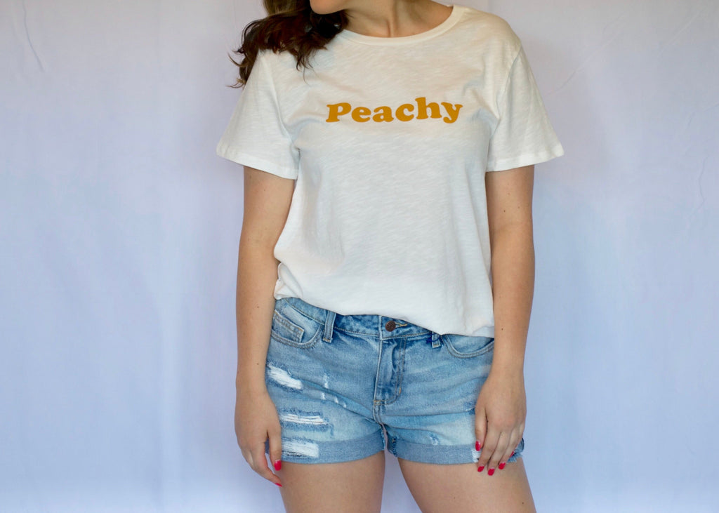 "Peachy" Graphic Tee